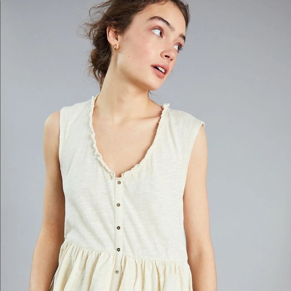 Anthropologie | PILCRO CHRISSY BABYDOLL TOP | Med. - Picture 6 of 8